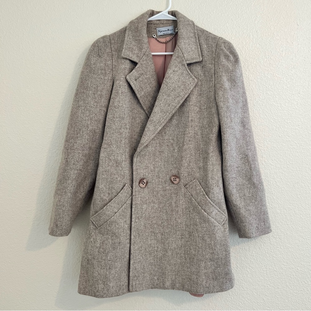 Northern Belle Vintage Coat Tan Beige Size 12